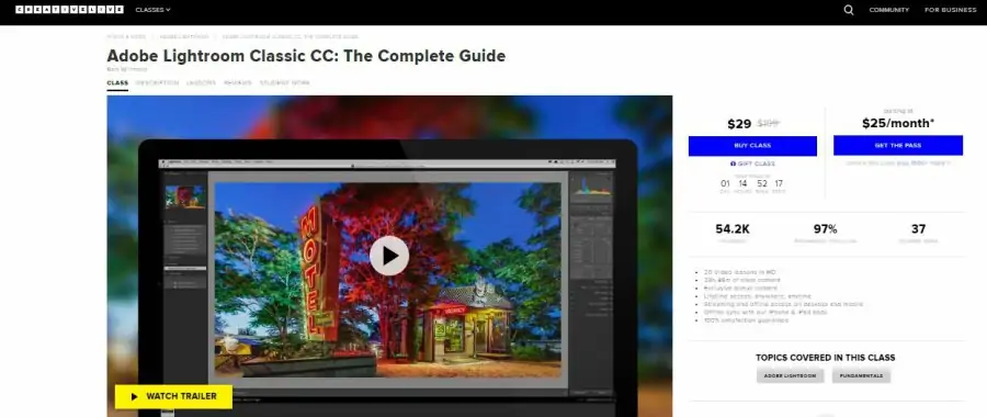 Adobe Lightroom Classic CC: The Complete Guide