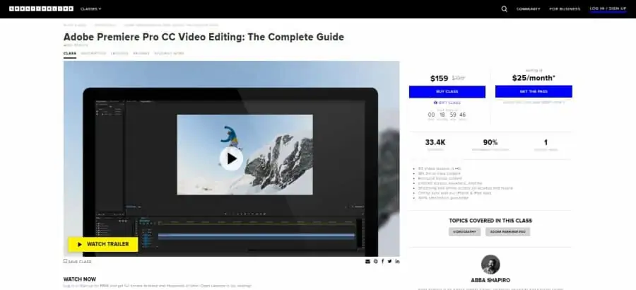 Adobe Premiere Pro CC Video Editing: The Complete Guide