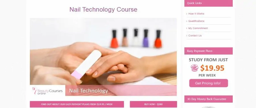 Beauty courses online: Nail Technology Course