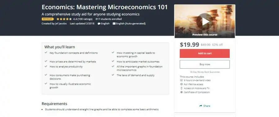 Economics: Mastering Microeconomics 101