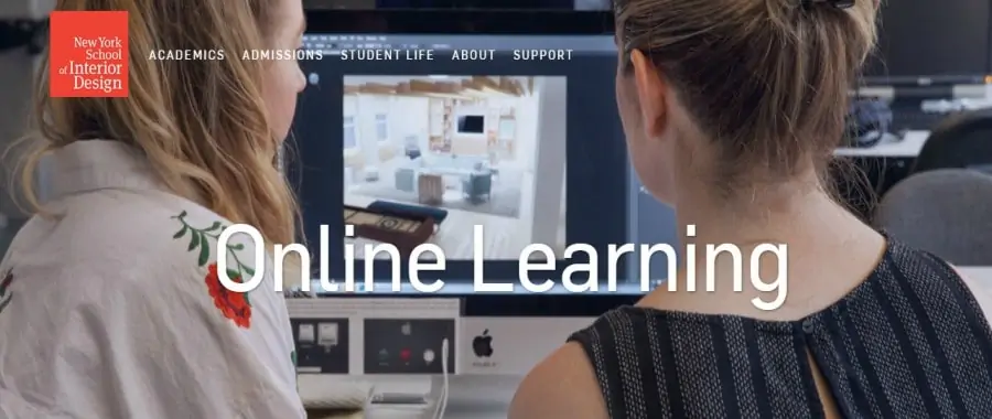 Online learning at the New York School of Interior Design
