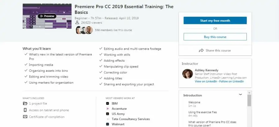 Premiere Pro CC 2019 Essential Training: The Basics