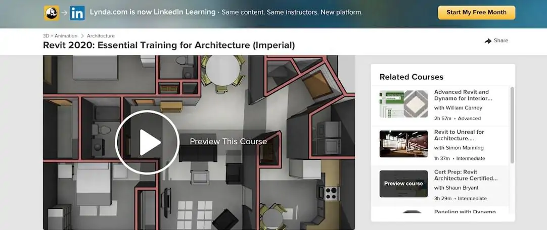 Revit 2020 Essential Training for Architecture