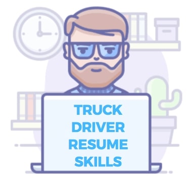 truck driving resume skills