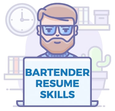 bartender resume skills