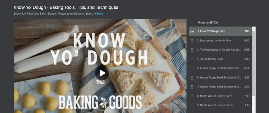 Skillshare: Know Yo Dough: Baking Tools, Tips, and Techniques