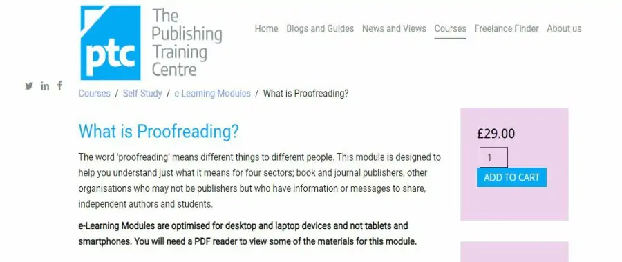 The Publishing Training Centre: What is Proofreading?