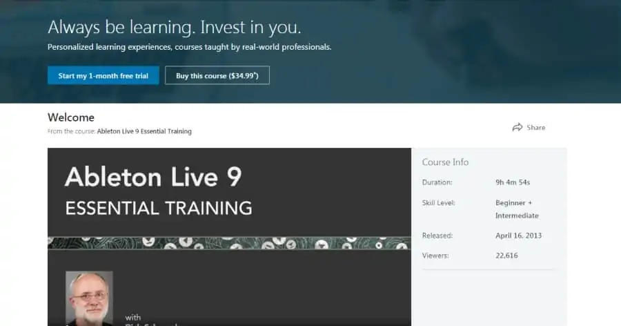 Ableton Live 9 Essential Training