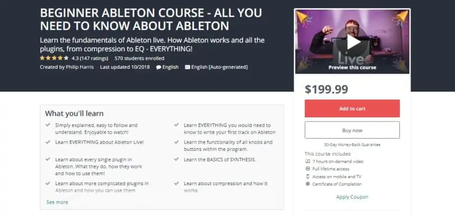 BEGINNER ABLETON COURSE - ALL YOU NEED TO KNOW ABOUT ABLETON