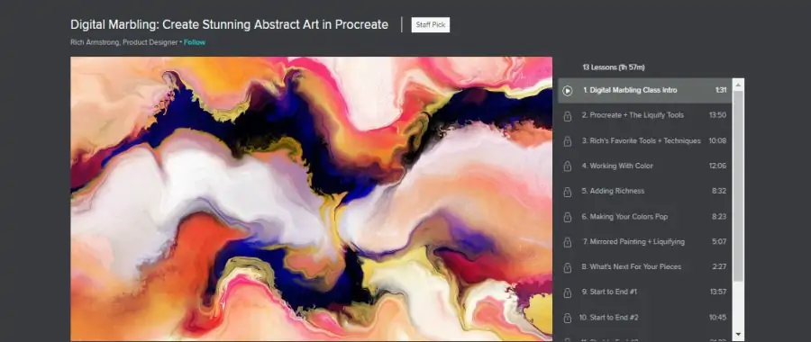 Digital Marbling: Create Stunning Abstract Art in Procreate