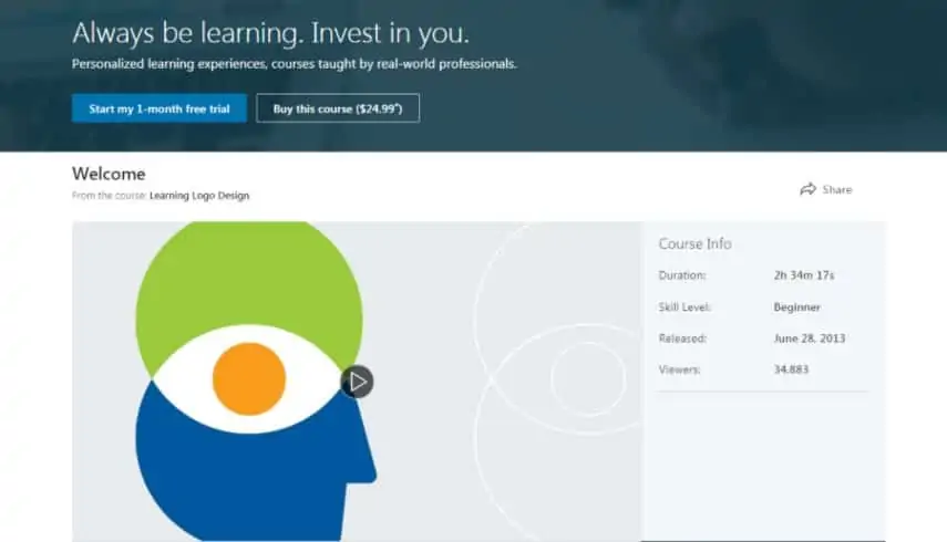 LinkedIn: Learning Logo Design