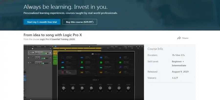 LinkedIn: Logic Pro X Essential Training (2020)