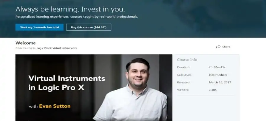 LinkedIn: Logic Pro X: Virtual Instruments