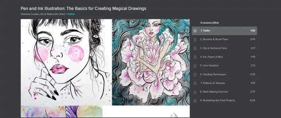 Pen and Ink Illustration: The Basics for Creating Magical Drawings