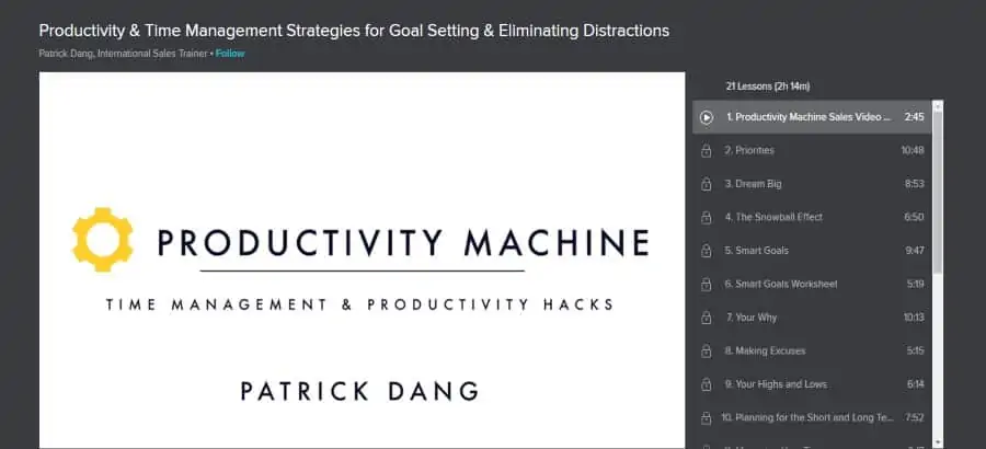 Productivity & Time Management Strategies for Goal Setting & Eliminating Distractions