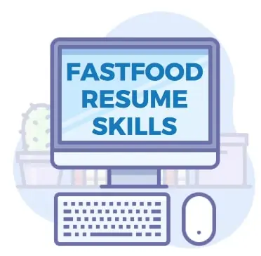 fast food resume skills