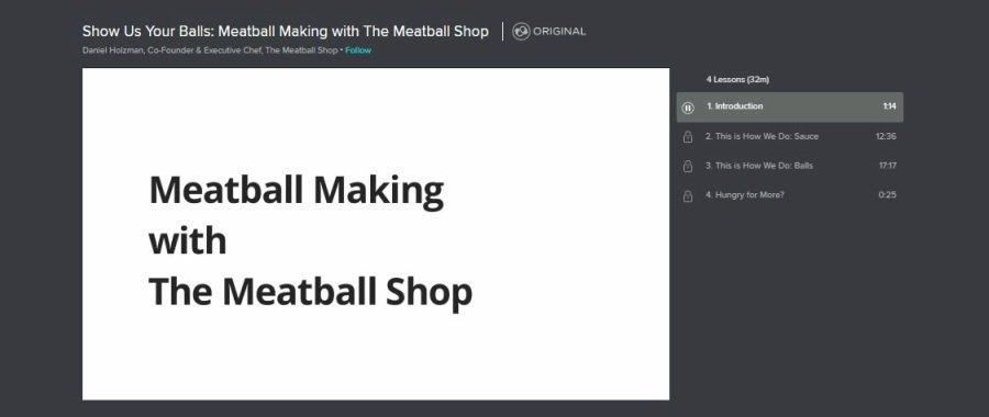 Skillshare: Show Us Your Balls: Meatball Making With the Meatball Shop