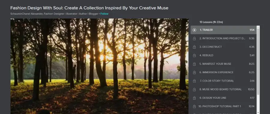 Skillshare: Fashion Design With Soul: Create a Collection Inspired by your Creative Muse