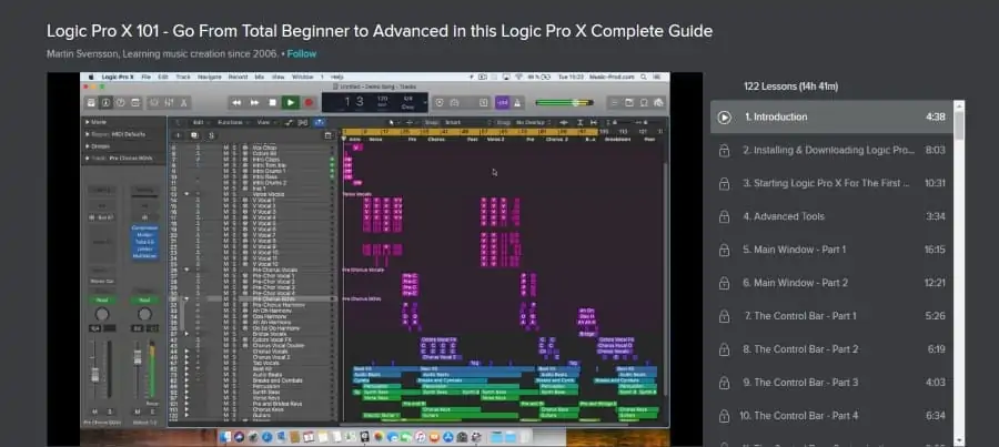Skillshare: Logic Pro X 101: Go From Total Beginner to Advanced in This Logic Pro X Complete Guide
