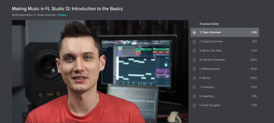 Skillshare: Making Music in FL Studio 12: Introduction to the Basics