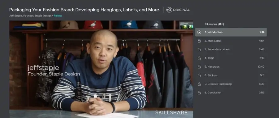 Skillshare: Packaging Your Fashion Brand: Developing Hangtags, Labels, and More