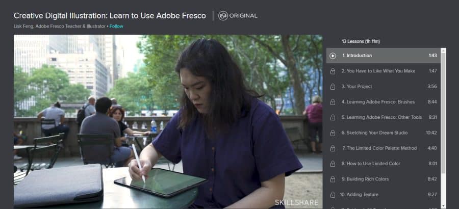 Creative Digital Illustration: Learn to Use Adobe Fresco