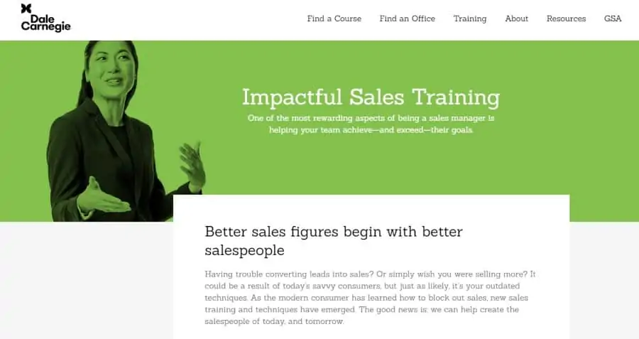 Dale Carnegie: Impactful Sales Training