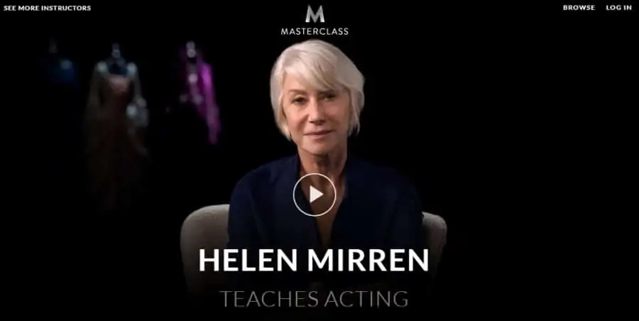 Masterclass_ Helen Mirren Teaches Acting