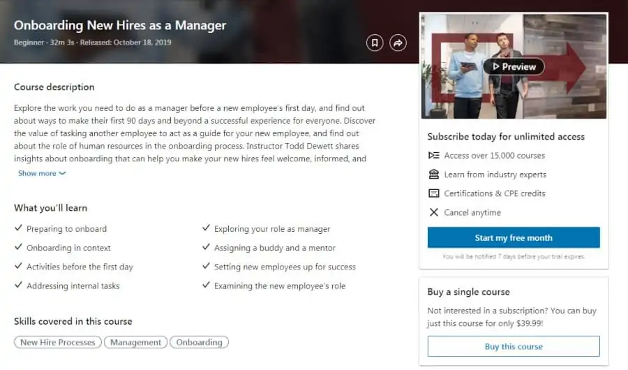 Onboarding New Hires as a Manager