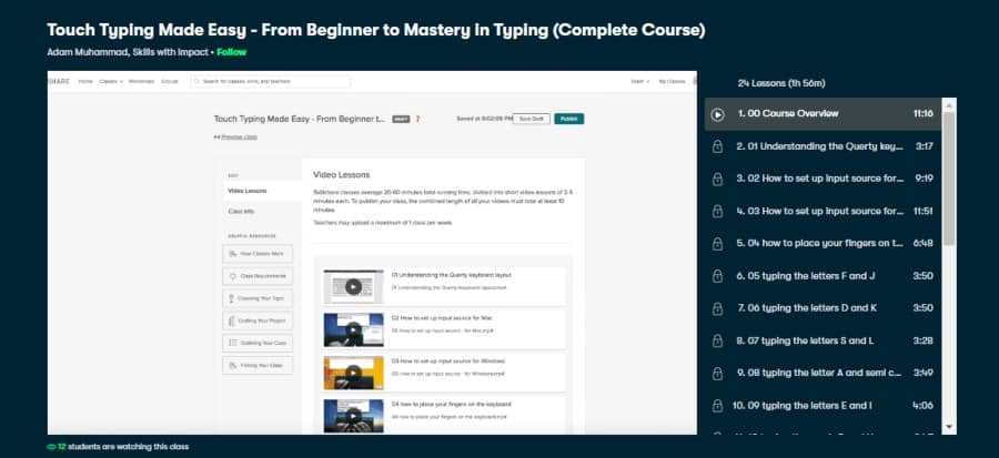 Touch Typing Made Easy - From Beginner to Mastery in Typing (Complete Course)
