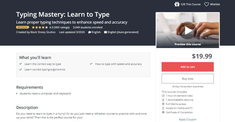 Typing Mastery: Learn to Type