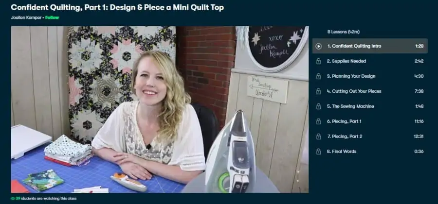 Confident Quilting, Part 1: Design & Piece a Mini Quilt Top