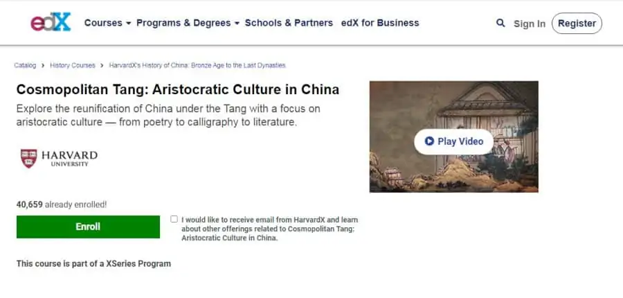 Cosmopolitan Tang: Aristocratic Culture in China