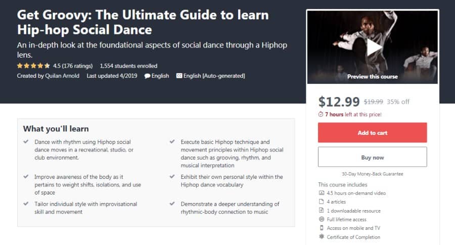 Course: Get Groovy: The Ultimate Guide to Learn Hip-hop Social Dance