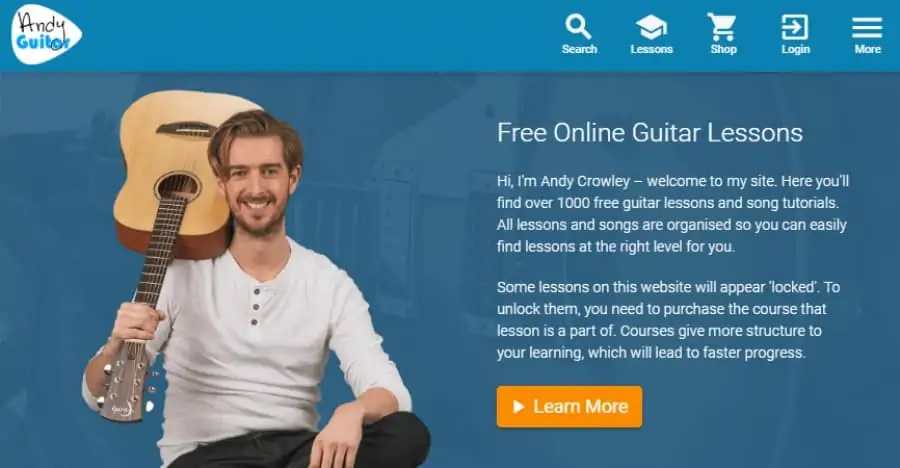 Andy Guitar Beginner Course