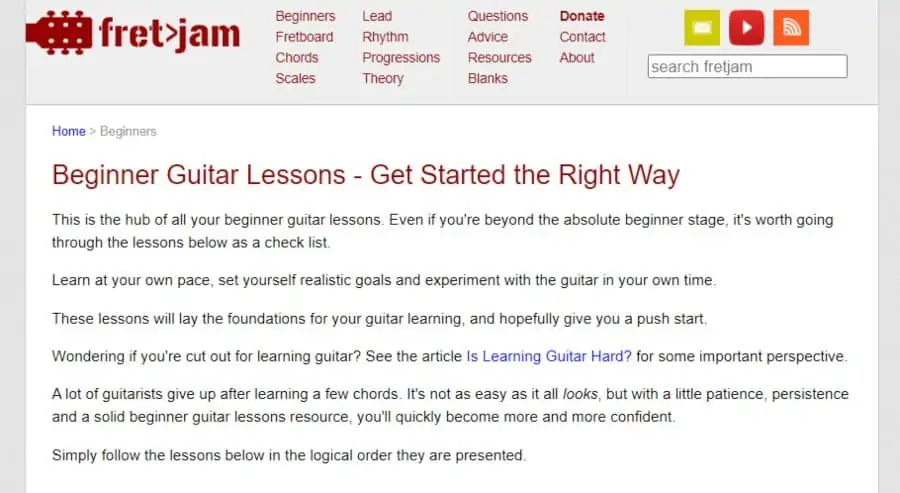 Beginner Guitar Lessons - Get Started the Right Way