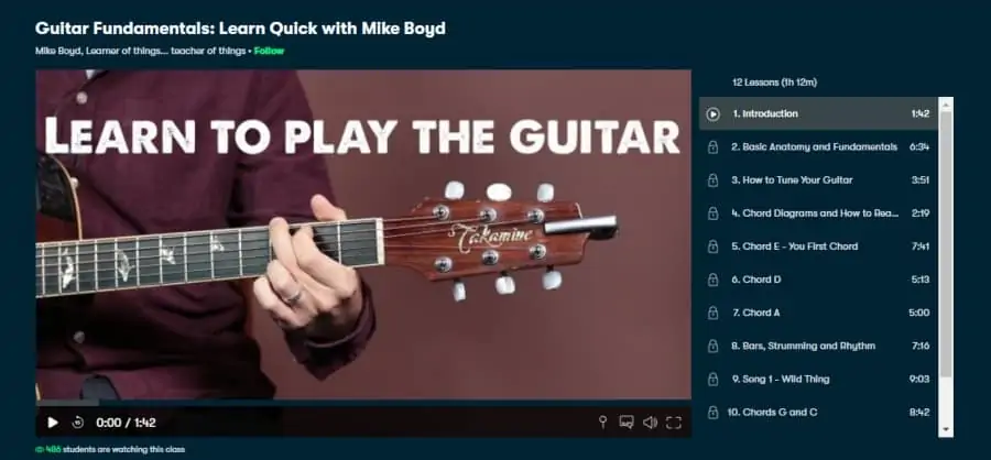 Guitar Fundamentals: Learn Quick with Mike Boyd