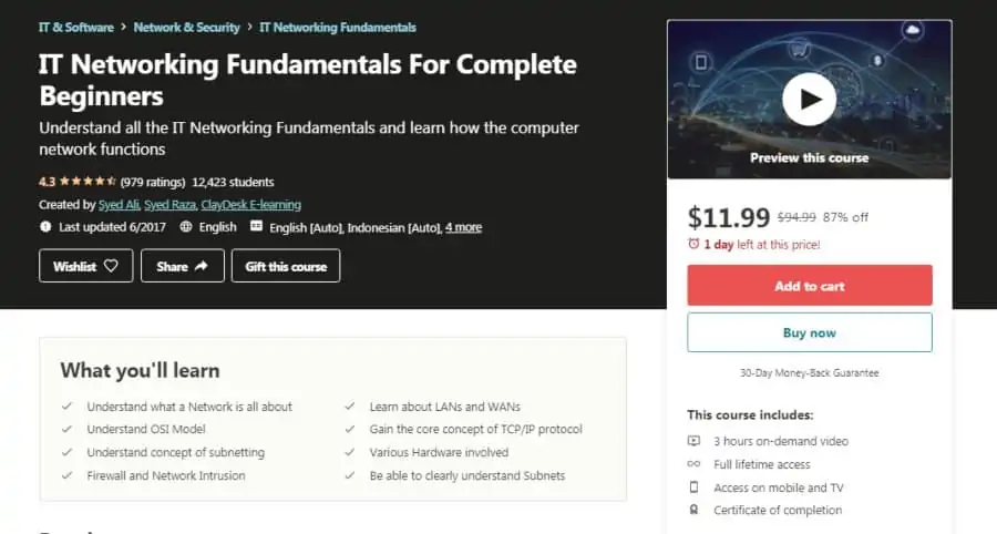 IT Networking Fundamentals for Complete Beginners