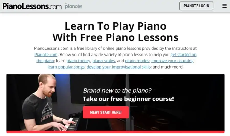 Learn To Play Piano With Free Piano Lessons