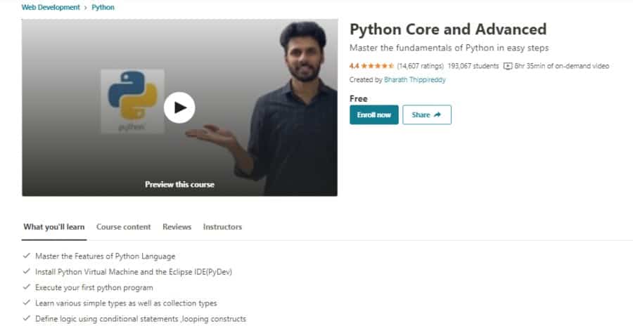 Python Core and Advanced