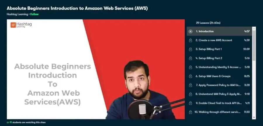Absolute Beginners Introduction to Amazon Web Services - AWS