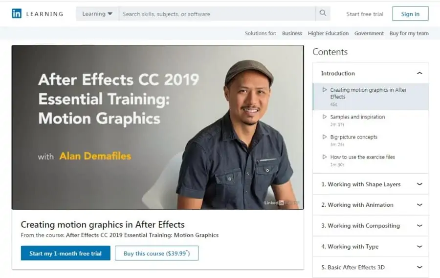 After Effects CC 2019 Essential Training_ Motion Graphics