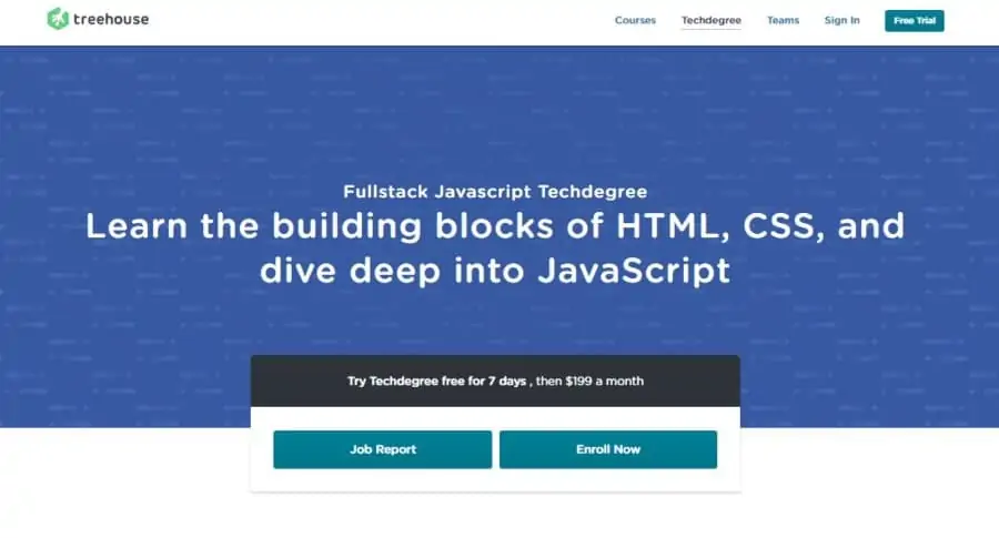 Full-stack Javascript Techdegree