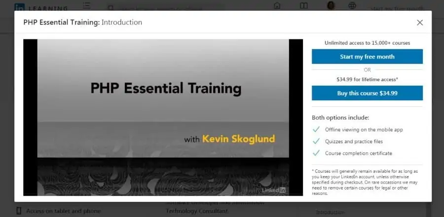PHP Essential Training