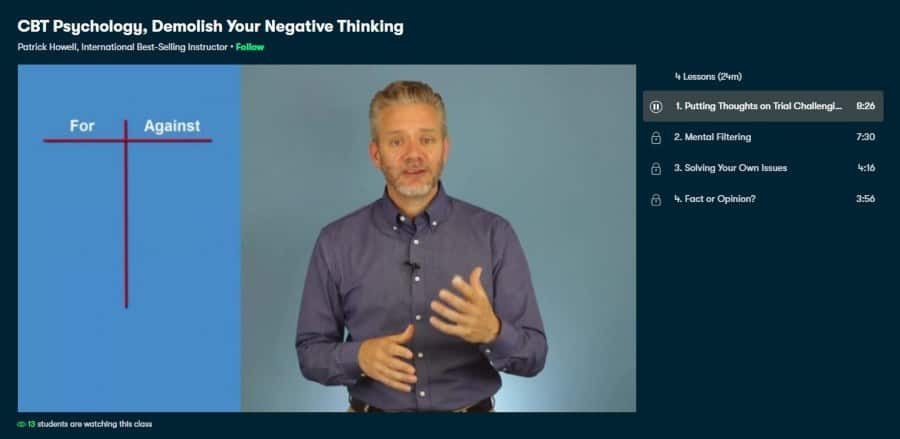 CBT Psychology, Demolish Your Negative Thinking