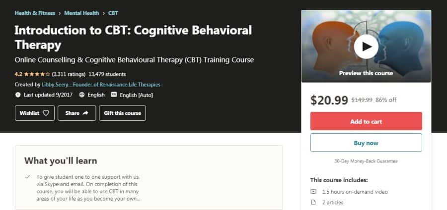 Cognitive Behavioural Therapy (CBT) Practitioner Certificate