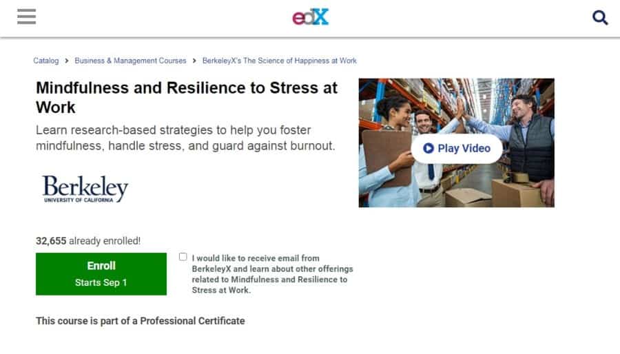 Mindfulness and Resilience to Stress at Work