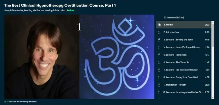 The Best Clinical Hypnotherapy Certification Course, Part 1
