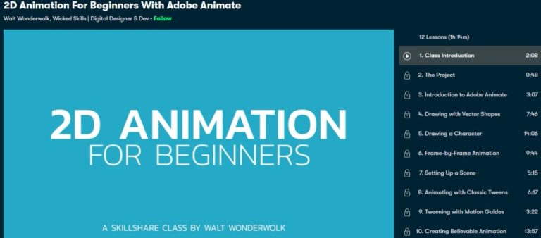 adobe animate online classes