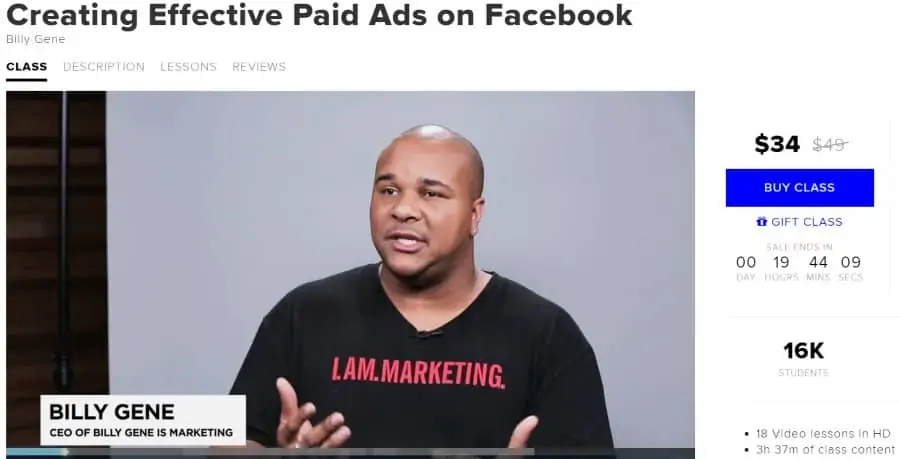 9. Creating Effective Paid Ads on Facebook (CreativeLive)